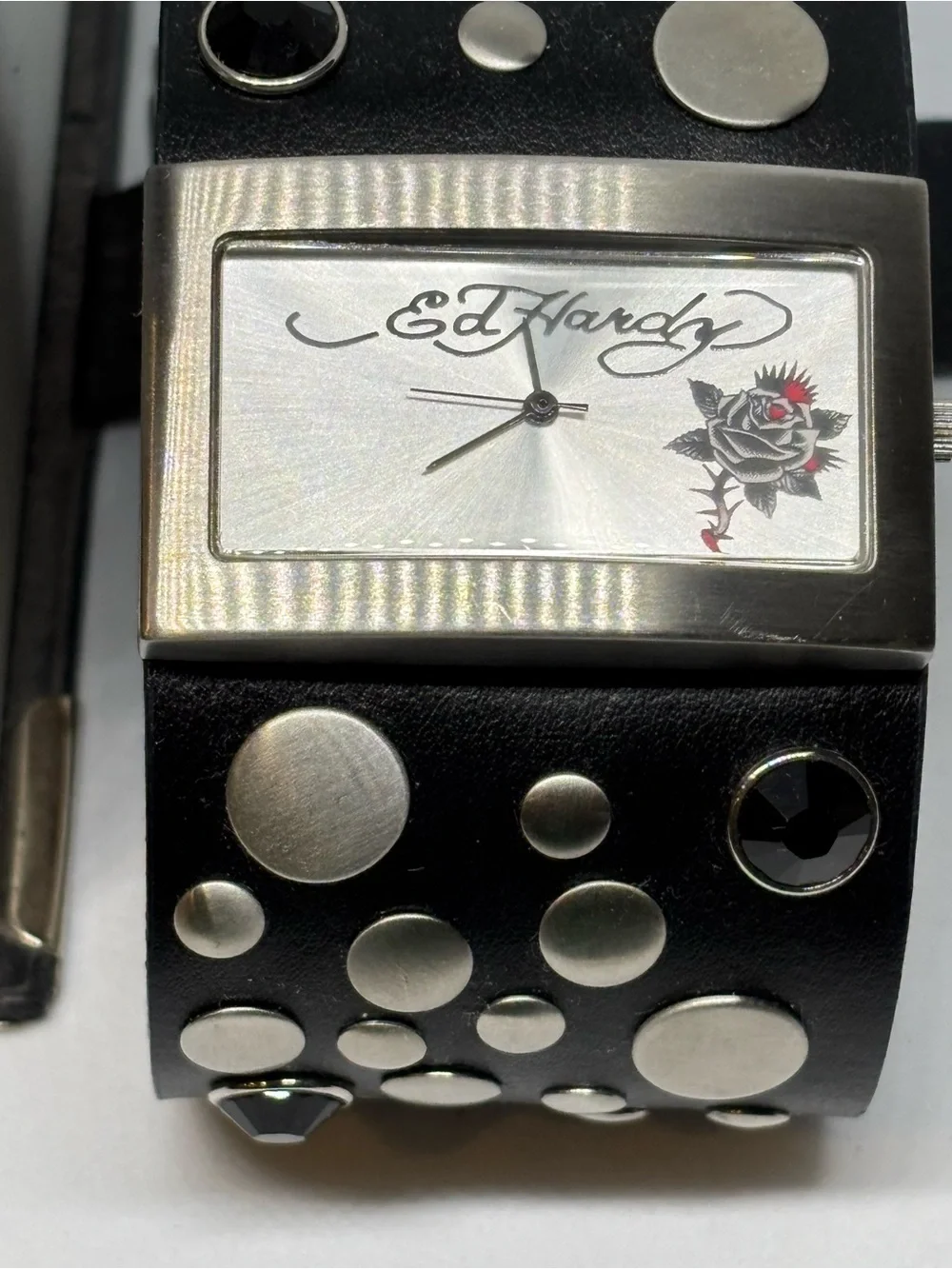 Ed Hardy Love Child Black Watch, Studded